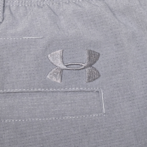 Under Armour Mens Golf Pants 48 X 29 Gray Match Play Flat Front Stretch Vented - Picture 5 of 7